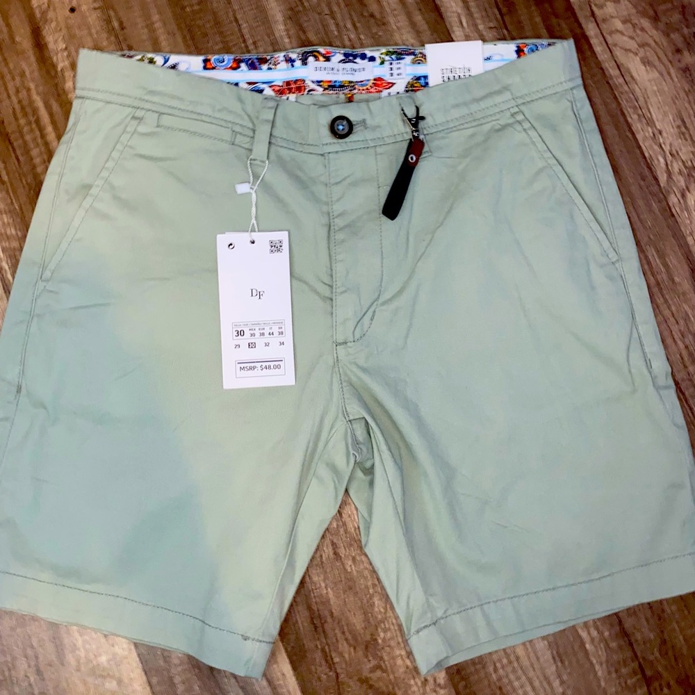 Denim & Flower pant shorts